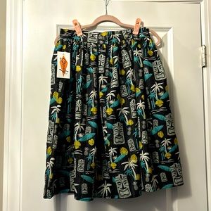 Steady clothing Tiki in Paradise skirt